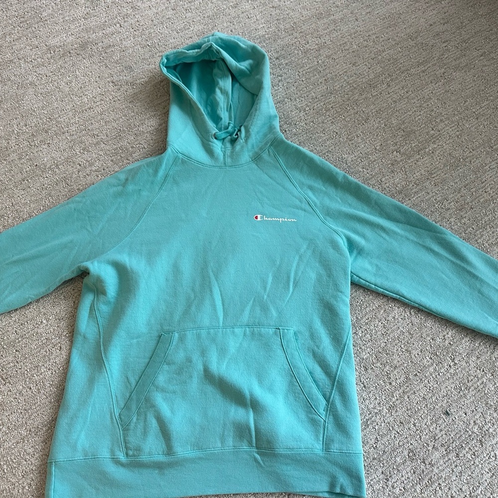 Champion Aqua Athletic Hoodie